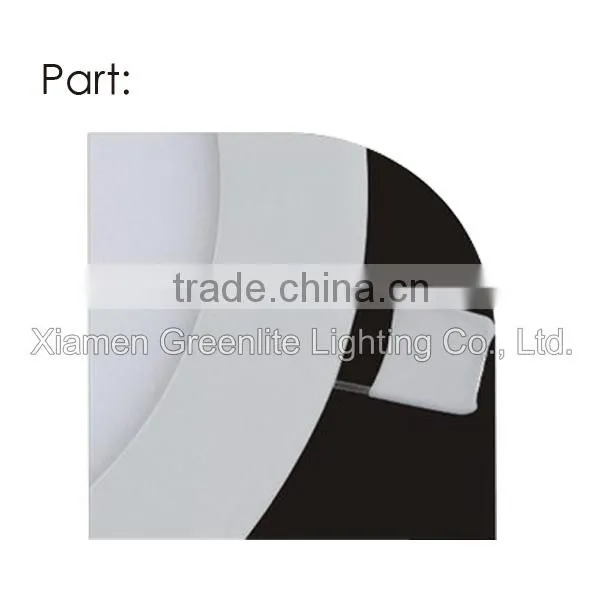 6W round led panel light 520lm