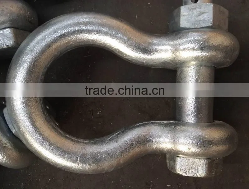 Us Type Steel Link Chain Bow Shackle G2130