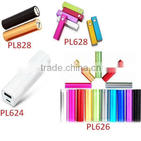 Mini portable smartphone external battery rohs power bank 2600mah