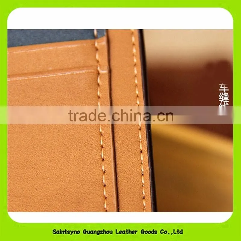 16916 Factory supply genuine leather men's wallet
