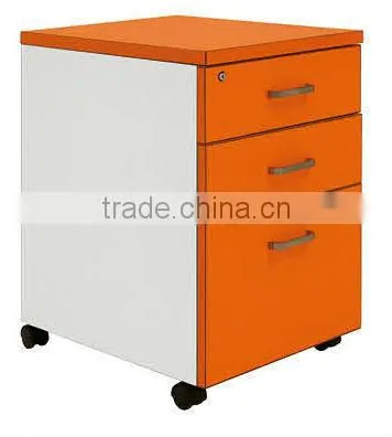 SUNRISE-TA040 2012 Hot-sale Modern color wood mobile file cabinet furniture