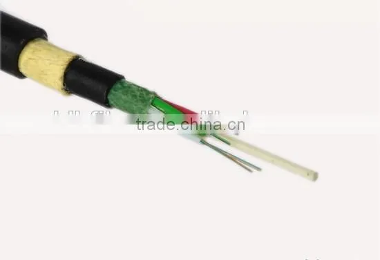 New product GYHTY Non-metallic Strength Member Cable, self-support GYHTY fiber optic cable