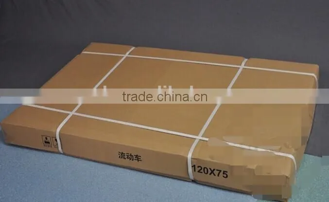 RH-PT042 height 850mm 12mm thickness acrylic fencing covers supermarket promotional table