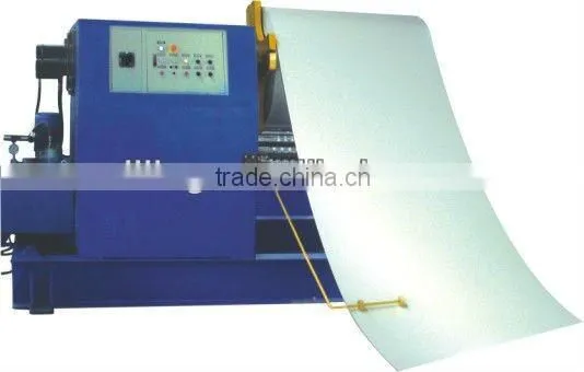 Roofing sheet sheet uncoiler