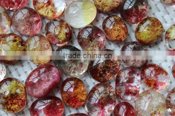 Natural Red Quartz Crystal Pendant/ Crystal Tumbled Stones