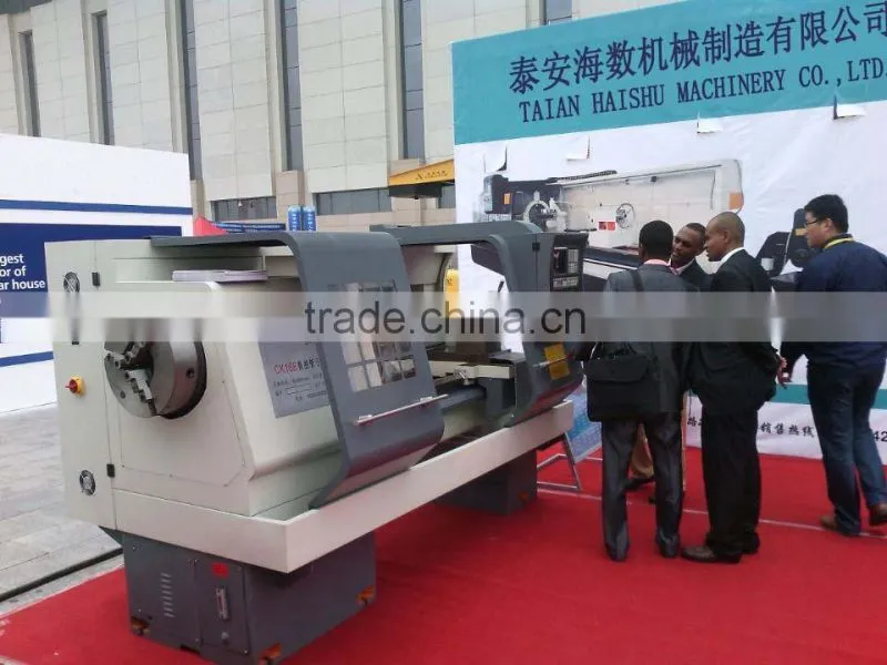 stainless steel tube polishing machine CKG160A CNC tube threading lathe