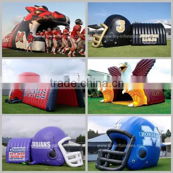 Top grade special inflatable tiger tunnel
