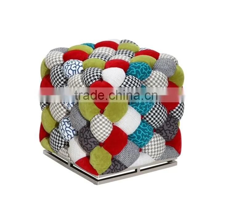 hubble-bubble patchwork fancy stools