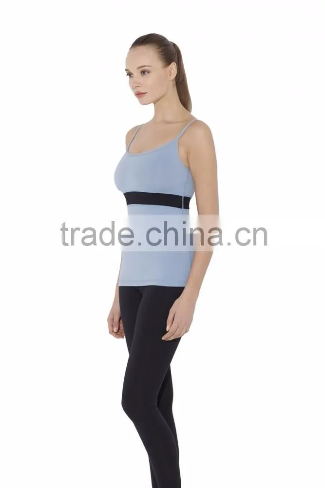Ladies's Yoga Wear Slim Fit Sexy Jersey Women Fashion Lounge Tank