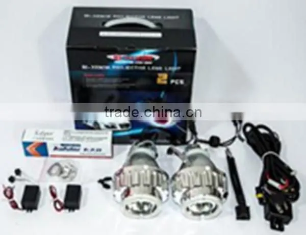 High Power 2.8HQ with Interchangeable angel eyes HID Projector Shrouds xgy wholesale