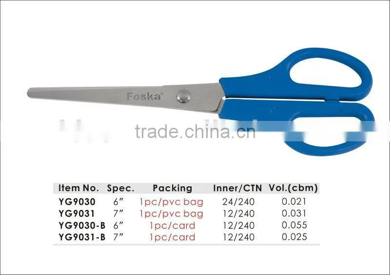 PVC/Blister Card Packing Different Specifications Scissors.