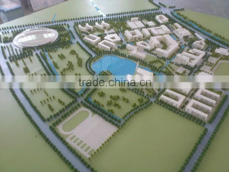 University Planning Project Building Model scale in 1/750 from China supplier