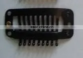 100pcs Black 2.8cm Hair Snap Wigs Clips for Machine Wefted/weaving Extensions Medium Professional Salon Accessories Brown Blonde