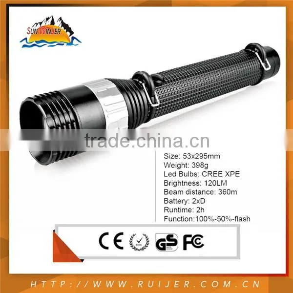 Widely Used High End Personalized Colorful Widely Used Police Security Led Flashlight