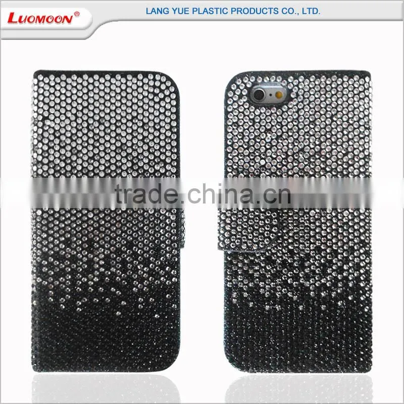 Two mobile phone PU cell phone case for android 5 inch leather case