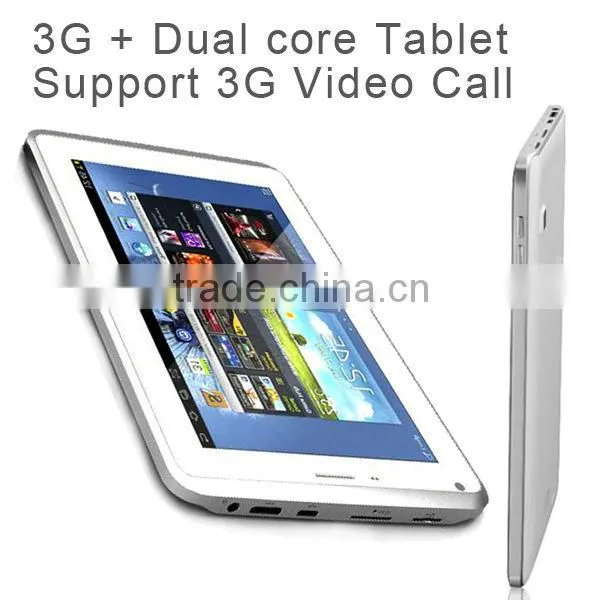 Good quality 7 inch 3g tablet pc laptop with Dual core