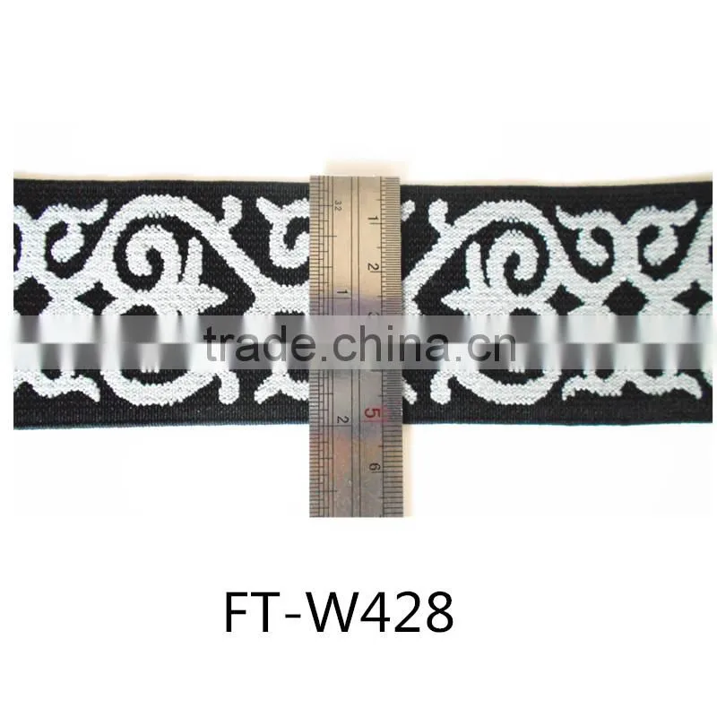 Factory Customize Elastic Underwear Jacquard Webbing 35mm, 50mm