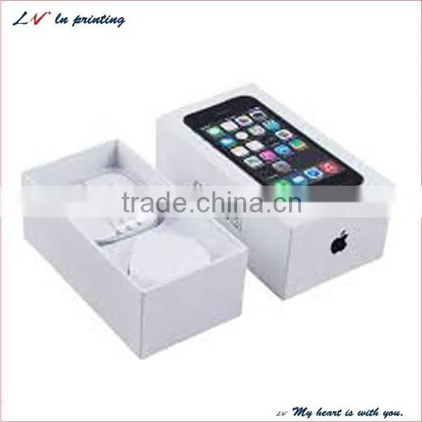 high quality packaging design mobile phone box made in shanghai