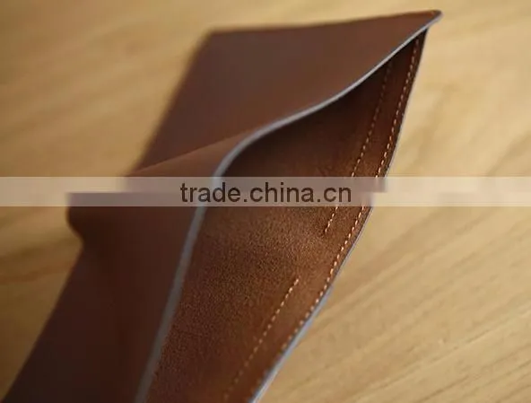 Boshiho Toy layer cowhide leather custom men's wallet