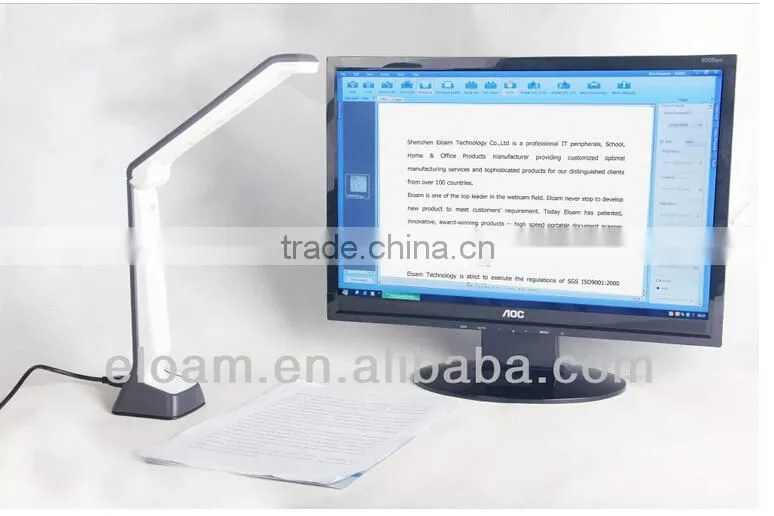 3.0 MP 2048X1536 A4/A5/A6/A7 Paper Size Document Camera S300P,Portable document scanner