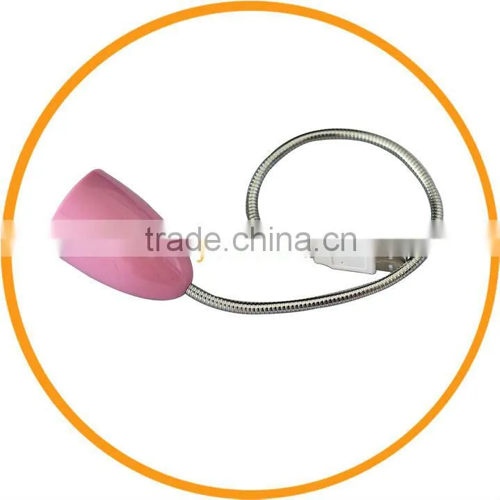 Flexible Mini USB 7 LED Lamp For PC Notebook Laptop Pink from dailyetech