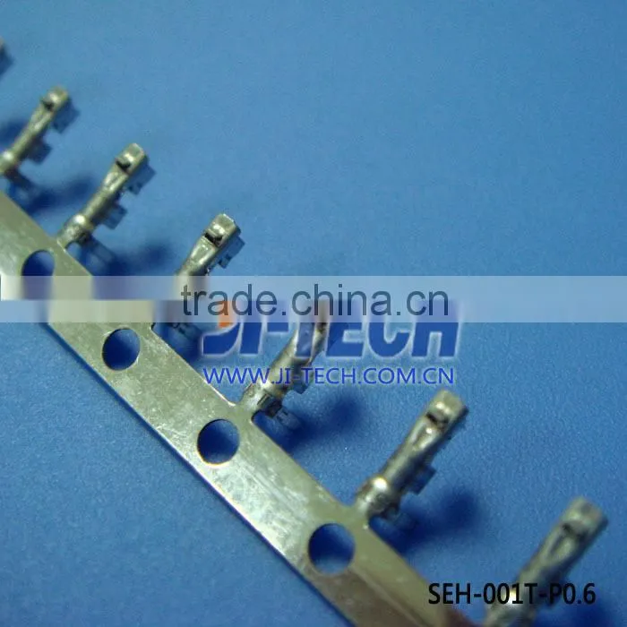 2.5mm pitch electronic component wire to board crimp connector JST EH series SEH-001T-P0.6 crimp terminal connector