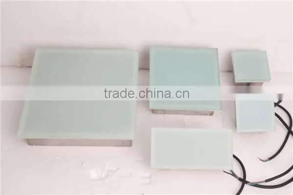 2016 superior quality IP67 100*100 12v led recessed light led stone light