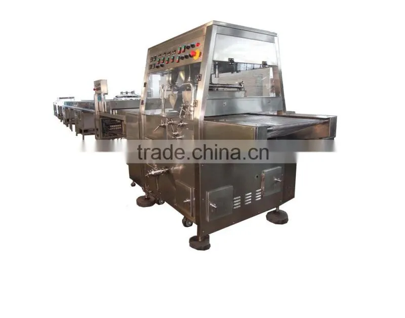 SJP600 high quality chocolate enrobing production line