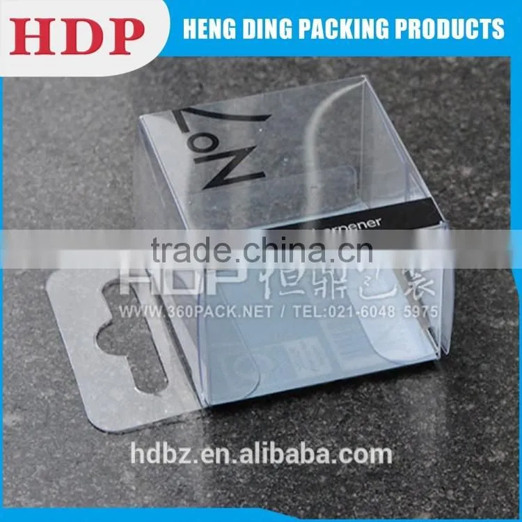 factory made customizable clear plastic boxes