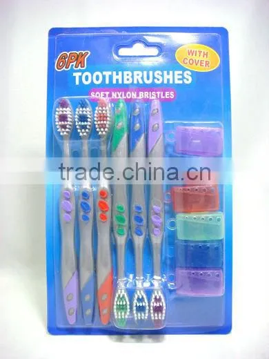 6PCS Hotsale Soft Toothbrush Set,Travel Toothbrush Foldable,Toothbrush For Daily Home Use