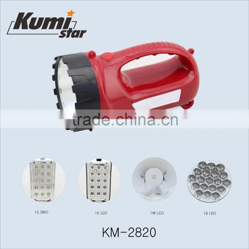 portable cheap led rechargeable hunting torch light KM-2808