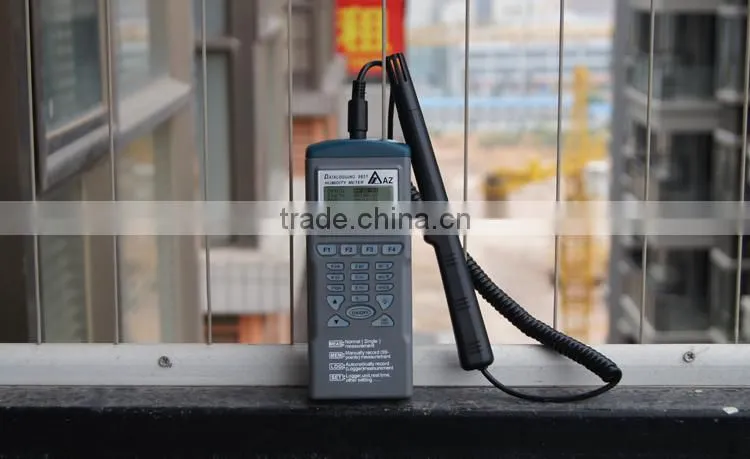 Portable Handheld Temperature Data Recorder Humidity Logger AZ9651