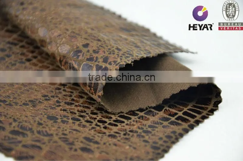 35 Wale Stretch Corduroy Embossed Reptile Skin Coating Embossed Corduroy