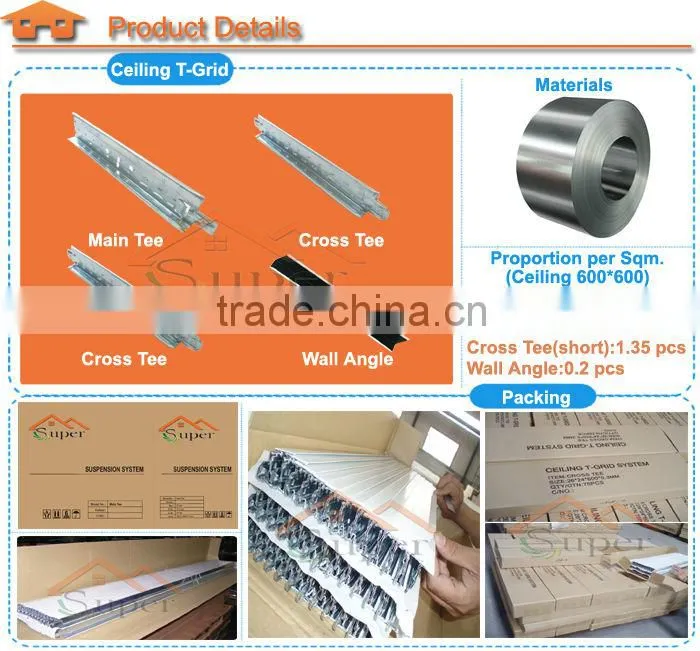Suspended Ceiling Framing T Grid