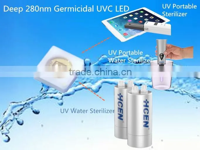 Factory Price Deep 265nm 275nm Germicidal UVC LED For UV Sterilizer