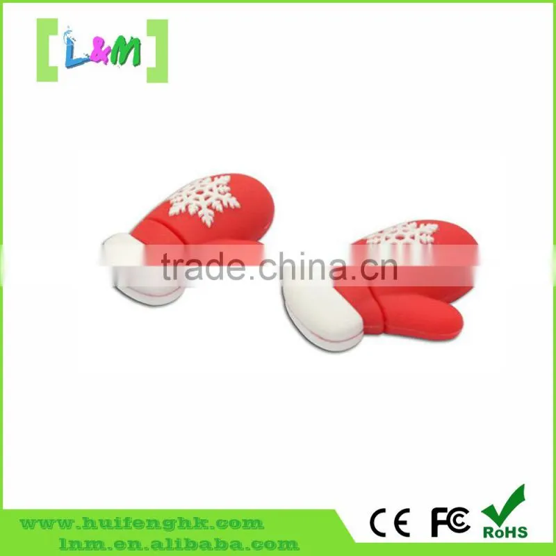 New Arrival Gift Christmas pvc usb flash drive for free sample free shipping 2015