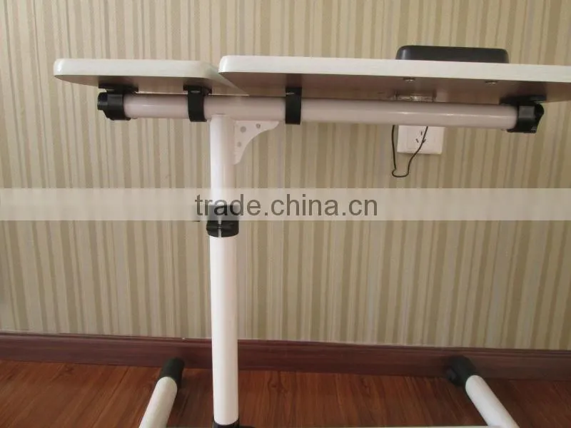 Height Adjustable Laptop Table Over Bed Table