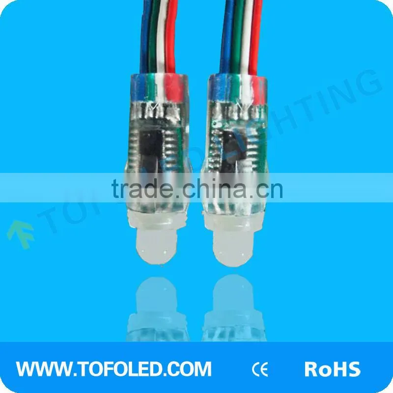 ws2801/lpd 6803 12mm rgb full color led pixel light
