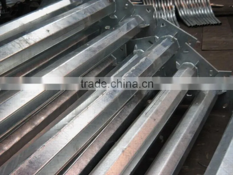 octagonal steel poles with specification