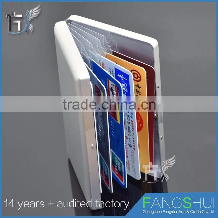 Factory price Customized card holder aluminum material and credit card
