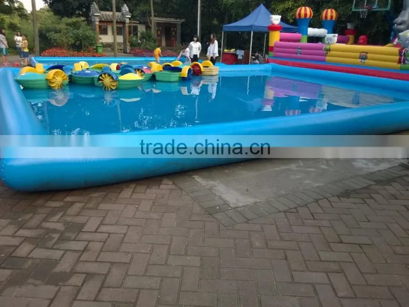 2016 blue inflatable pool/inflation pool/inflatable swimming pools