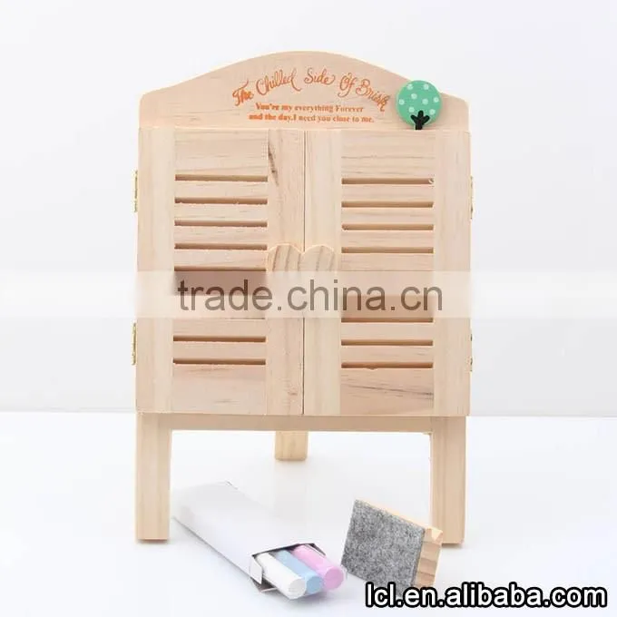 Movable blackboard wood, for kids small blackboard