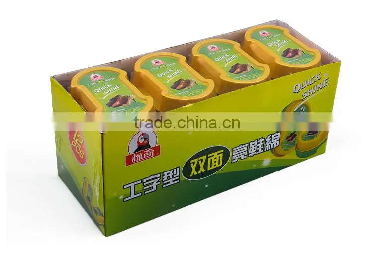innovative new products best shoe polish brand leather shoes double-faced instant shoe shine sponge wholesale