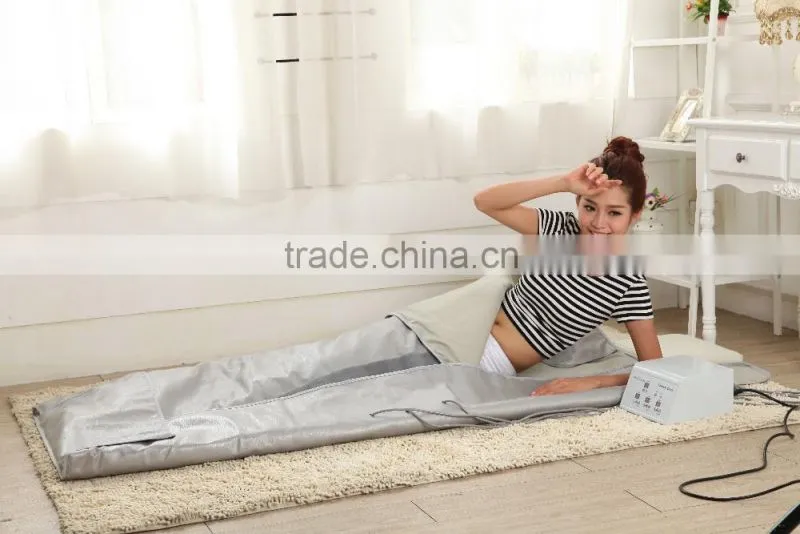 spa far infrared heated sauna blanket beauty salon beauty equipment infrared thermal sauna blanket for weight loss CE
