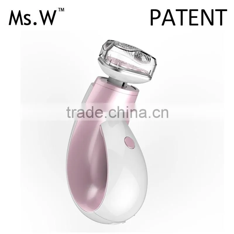 New Electronic Devices Electric Sonic Facial Brush With Rotation Brush Head