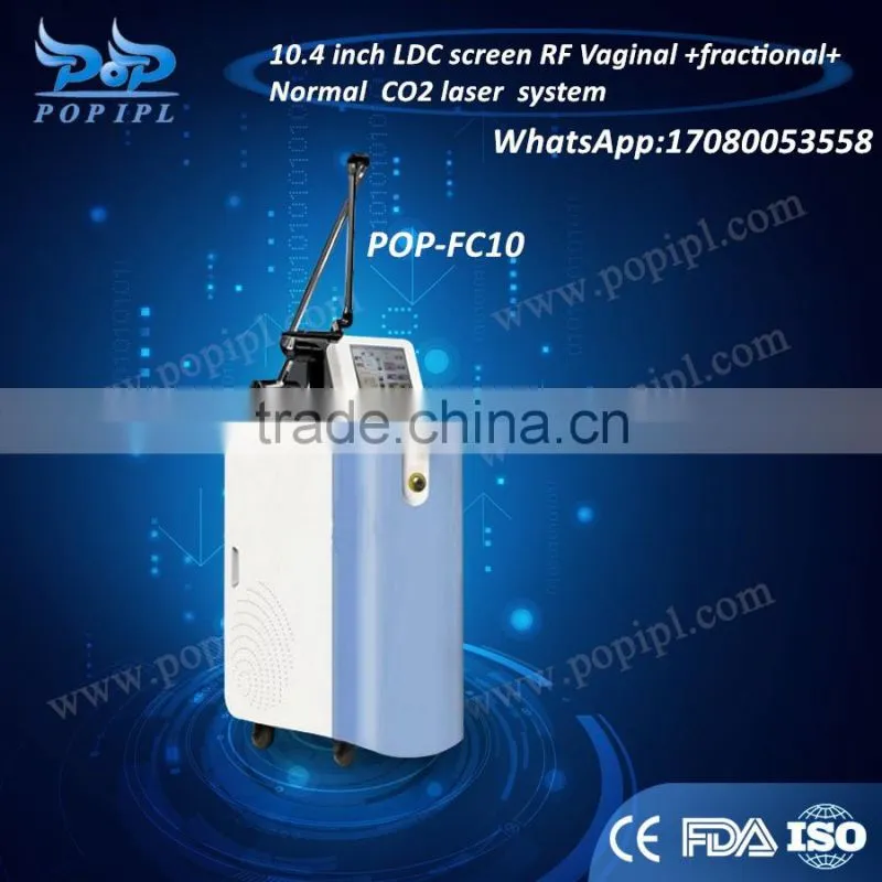 Skin Tightening fractional co2 laser equipment, Skin Rejuvenation co2 laser scar removal Acne Treatment