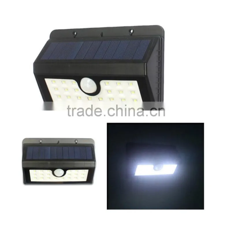 3.2W Solar motion Light Wall Mounted PIR Motion Sensor /Garden Yard Street Solar Lights