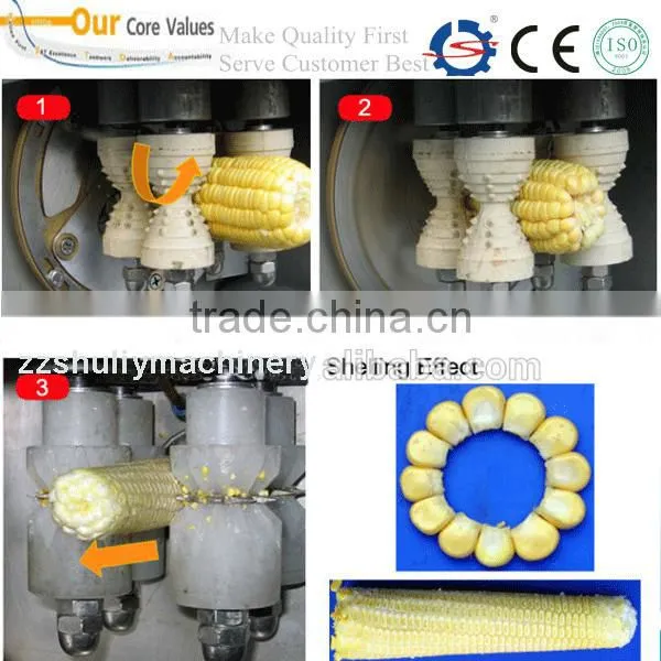 easy operated fresh sweet corn sheller