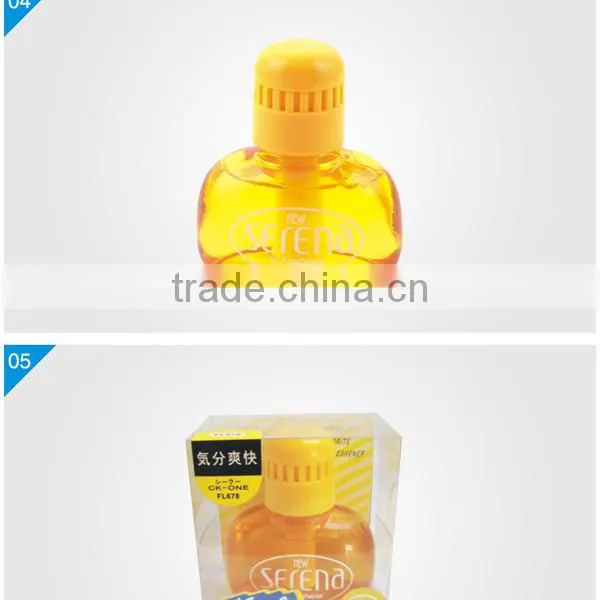 Beauty product custom car air freshener scent