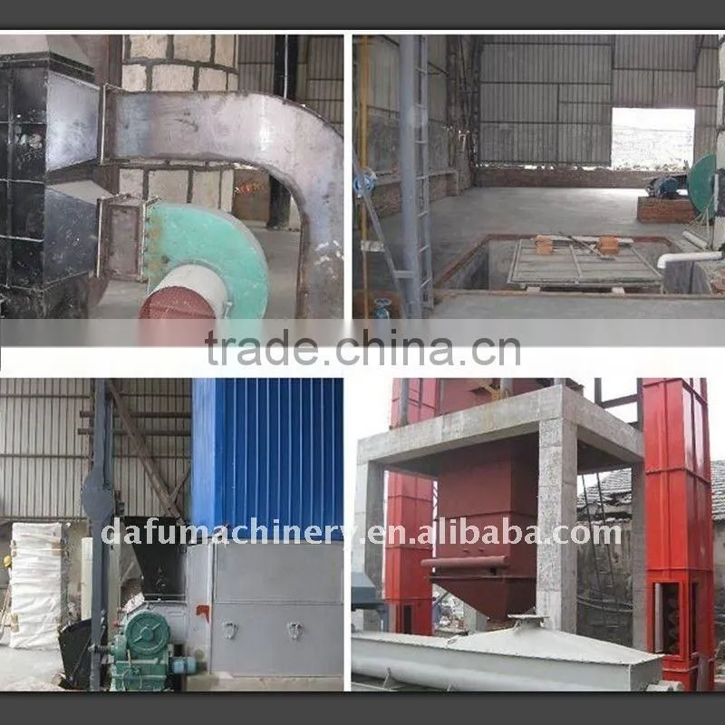 China energy saving machines for gypsum powder making